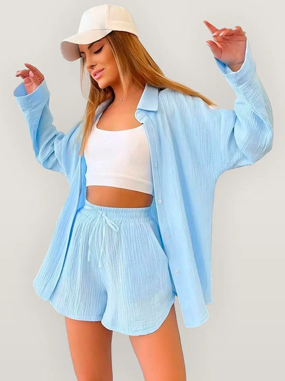 Conjunto Casual Corto Celestia