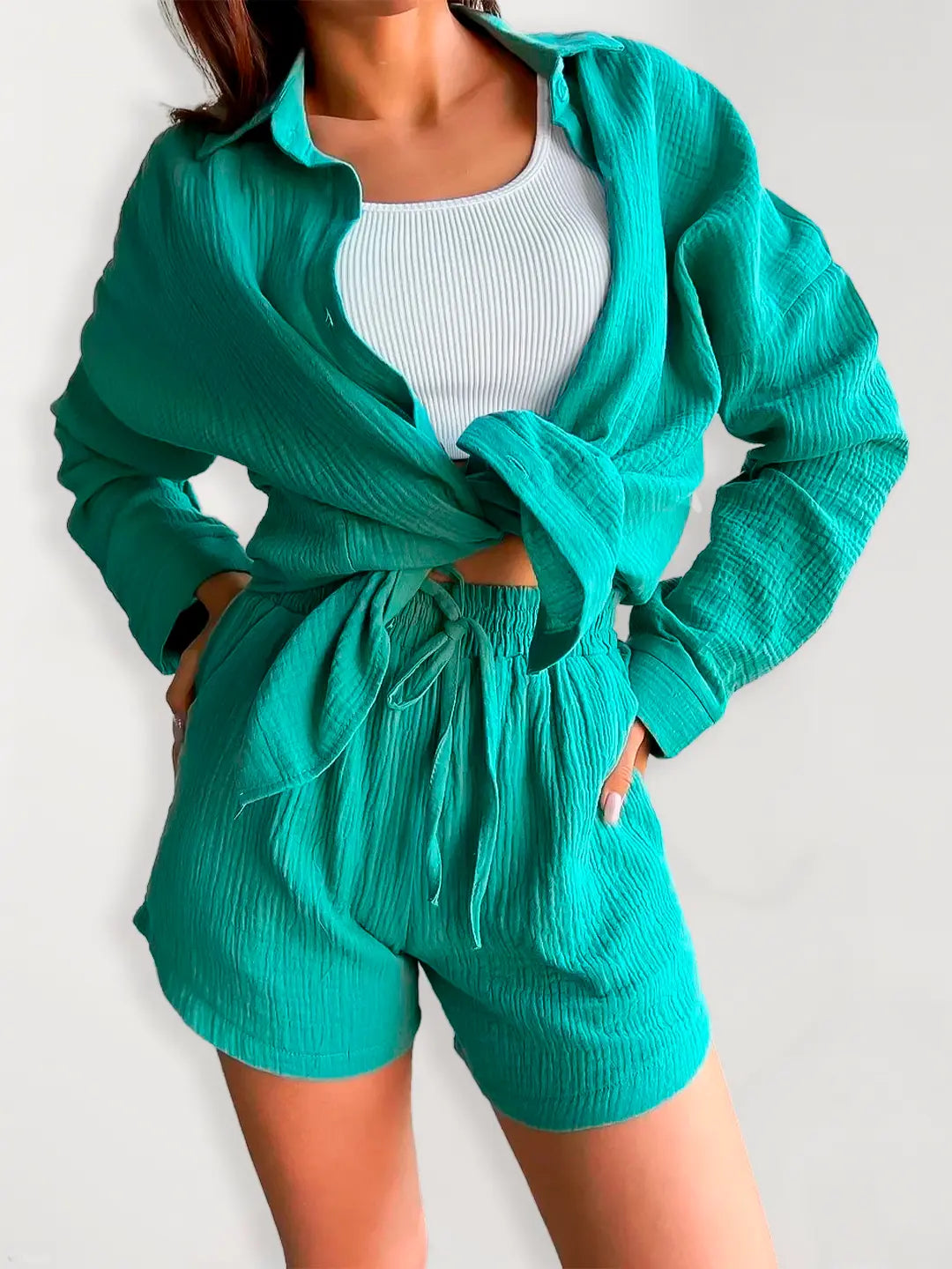Conjunto Casual Corto Celestia