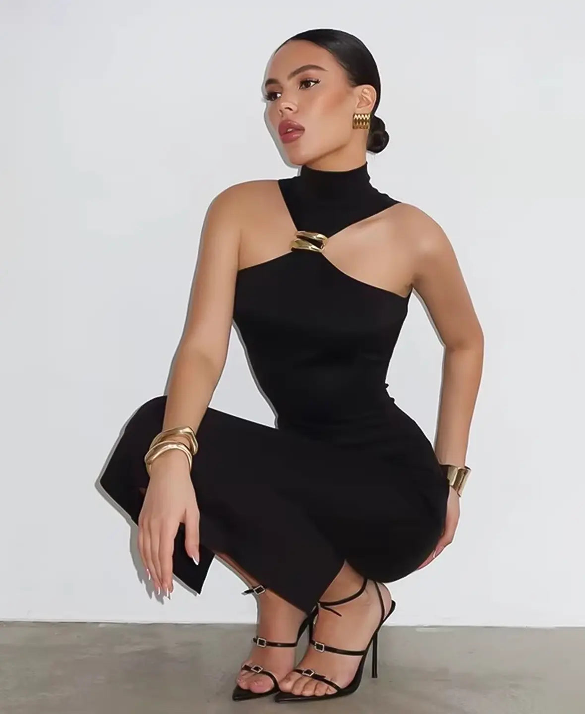 Vestido Bodycon con Aro